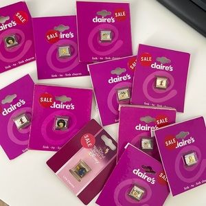 Claire’s Italian Charm Bracelet Charms